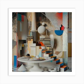 Dining room Art Print