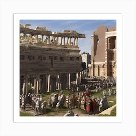 The great roman empire Art Print