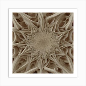 Abstract 3d Fractal Art Print