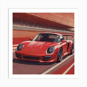 Porsche 911 Gt3 3 Art Print