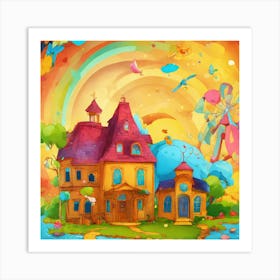 Fairy Tale House Art Print