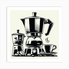 Coffee Maker 8 Art Print