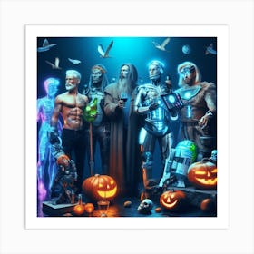 Halloween Party 27 Art Print