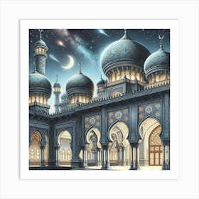 Islamic Mosque Art Print