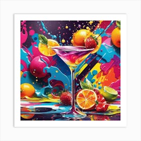 Martini 5 Art Print