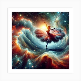 dancer in the heavens Art Print