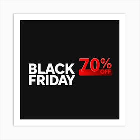 Black Friday Sell Post Templates Design (19) Art Print