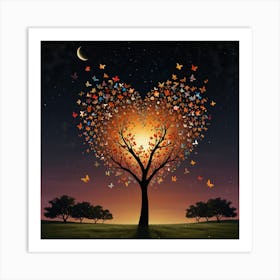 Beautiful tree Art Print