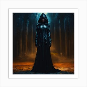 Witch In The Woods Art Print