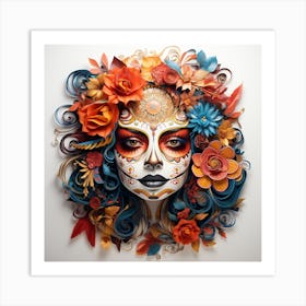 Day Of The Dead 1 Art Print