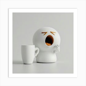 Emoji Mug Art Print