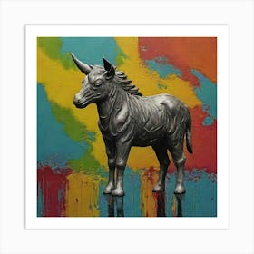 Donkey Art Print