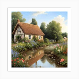 high Suffolk summer Art Print