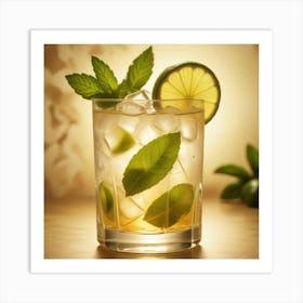 Iced Mojito 1 Art Print