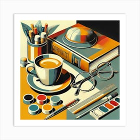 Contemporary Still-life Painting Art Print