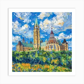 Ottawa Cityscape 3 Art Print