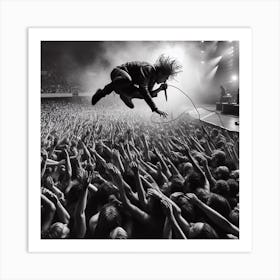 Rock Concert Art Print