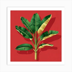 Banana Leaf 5 Art Print