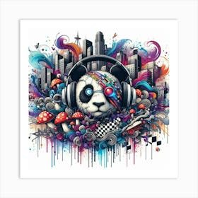 Panda 7 Art Print