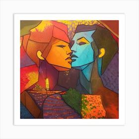 Love Is Like A Rainbow Art Print