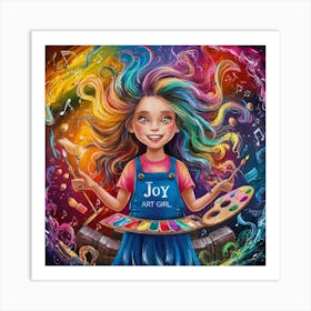 Palette of Joy Art Print