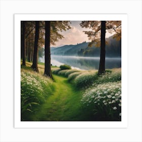 Peaceful Landscapes Photo (74) Art Print