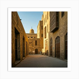 Alleyway In Egypt Art Print