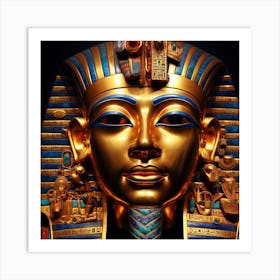 Egyptian Mask 1 Art Print