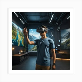 Vr Headsets Art Print