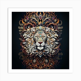 Lion Art Art Print