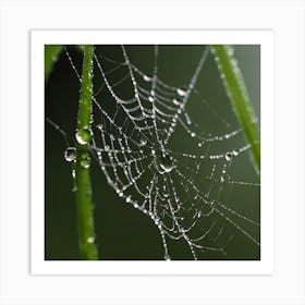 Spider Web 1 Art Print