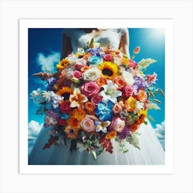 Wedding Bouquet Art Print