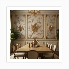 Dining Room 5 Art Print