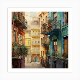 Street Scene 3 Art Print