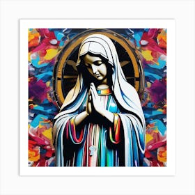 Virgin Mary 10 Art Print
