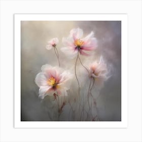 Fa Vintage Floral 41 Art Print