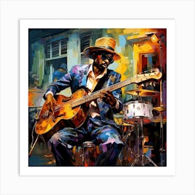 Jazz Musician 15 Art Print