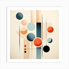 Ephemeral Harmony Visual Rhythms Art Print