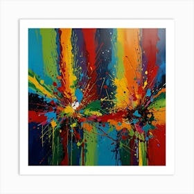 Abstract Painting 32 Art Print