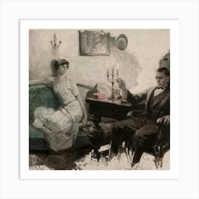 Couple 3 1 Art Print