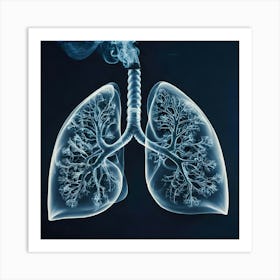 Lungs Stock Videos & Royalty-Free Footage 29 Art Print