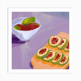 Figs X Art Print