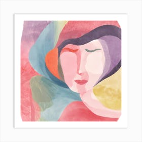 Portrait Of A Woman 1 Art Print