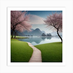 Peaceful Landscapes Photo (84) Art Print