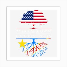 American Grown With Congolese Roots Dr Congo Art Print