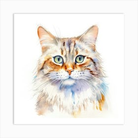 Exotic Cat Portrait 2 Art Print