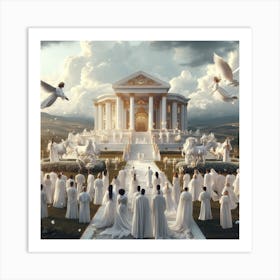 Throne Of God Art Print