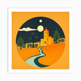 Santa Fe, New Mexico Art Print