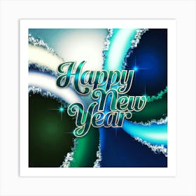 Happy New Year 5 Art Print