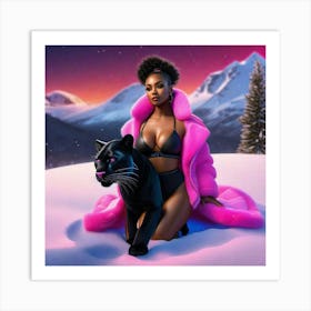 Black Panther 1 Art Print